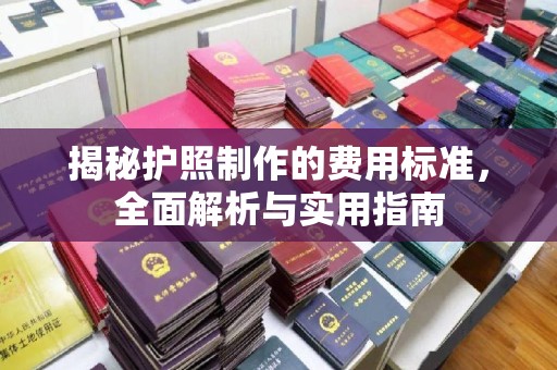 石冈揭秘护照制作的费用标准，全面解析与实用指南